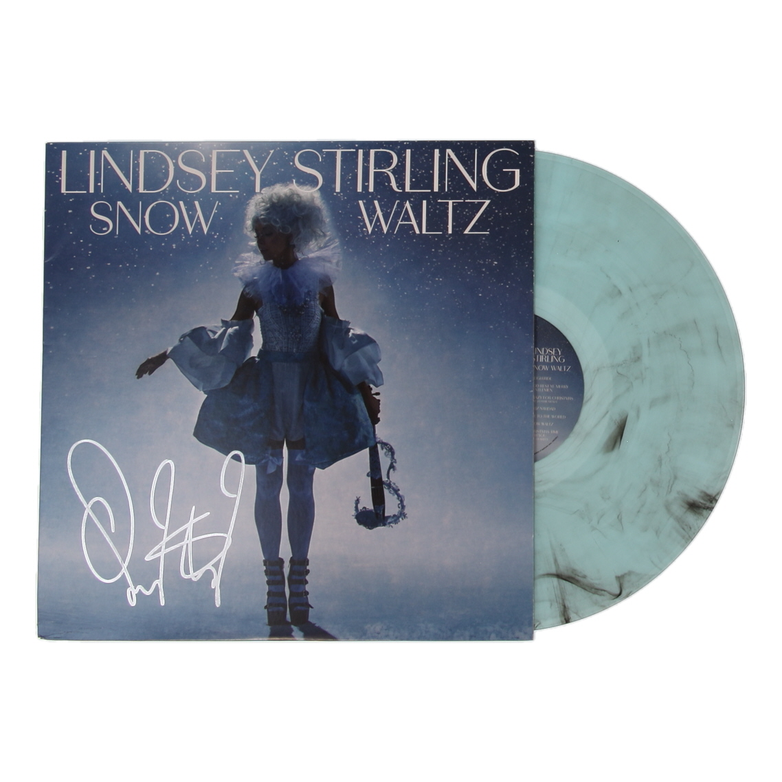 Lindsey Stirling Signed "Snow Waltz" Vinyl Record Album (Beckett) at PristineAuction.com Lindsey Stirling Signed "Snow Waltz" Vinyl Record Album (Beckett) at PristineAuction.com