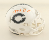 Montez Sweat Signed Bears Salute To Service Alternate Speed Mini Helmet (JSA) at PristineAuction.com