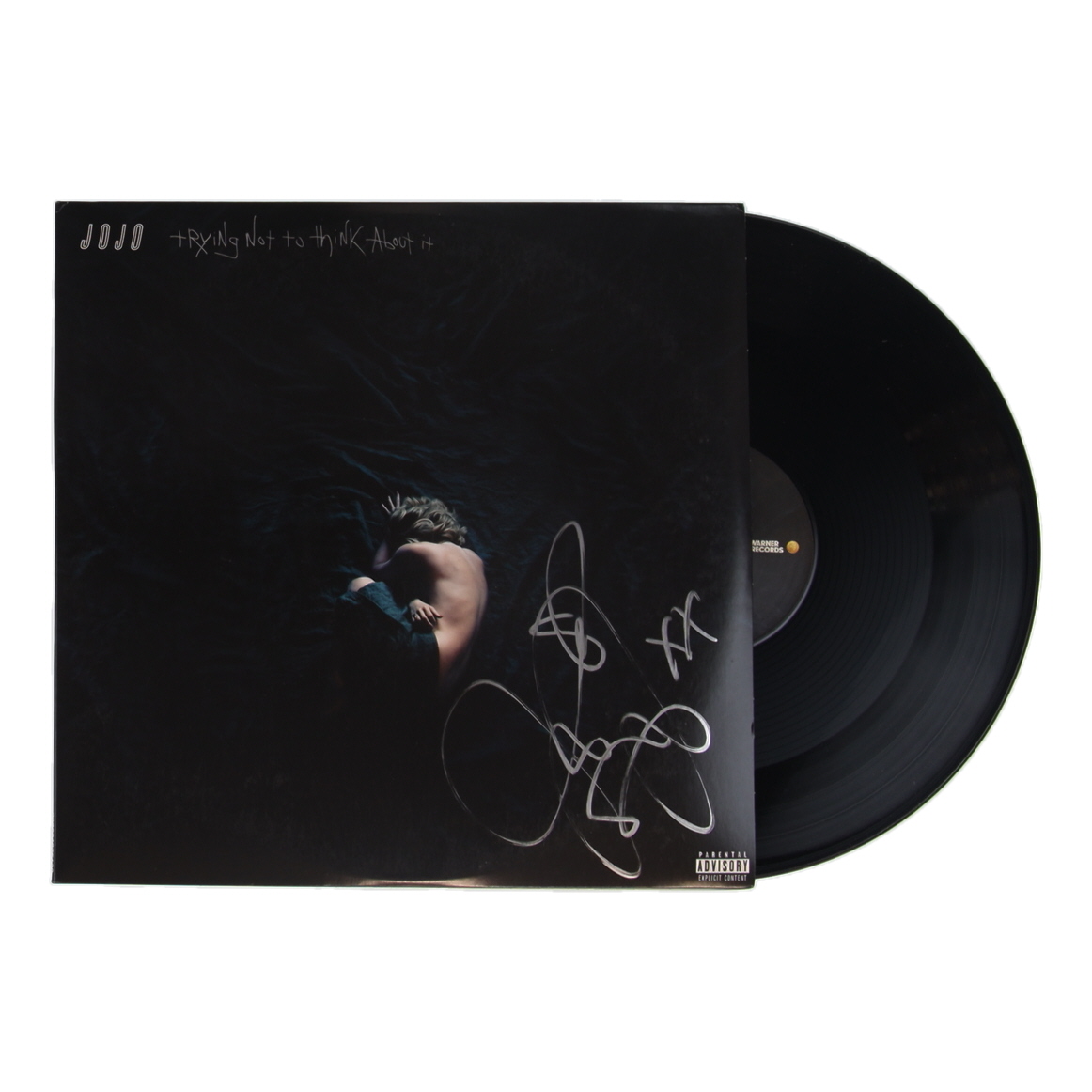 JoJo Signed "Trying Not to Think About It" Vinyl Record Album (Beckett) at PristineAuction.com JoJo Signed "Trying Not to Think About It" Vinyl Record Album (Beckett) at PristineAuction.com