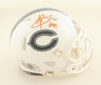Austin Booker Signed Bears Salute To Service Alternate Speed Mini Helmet (JSA) at PristineAuction.com