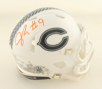 Jaquan Brisker Signed Bears Salute to Service Alternate Speed Mini Helmet (JSA) at PristineAuction.com