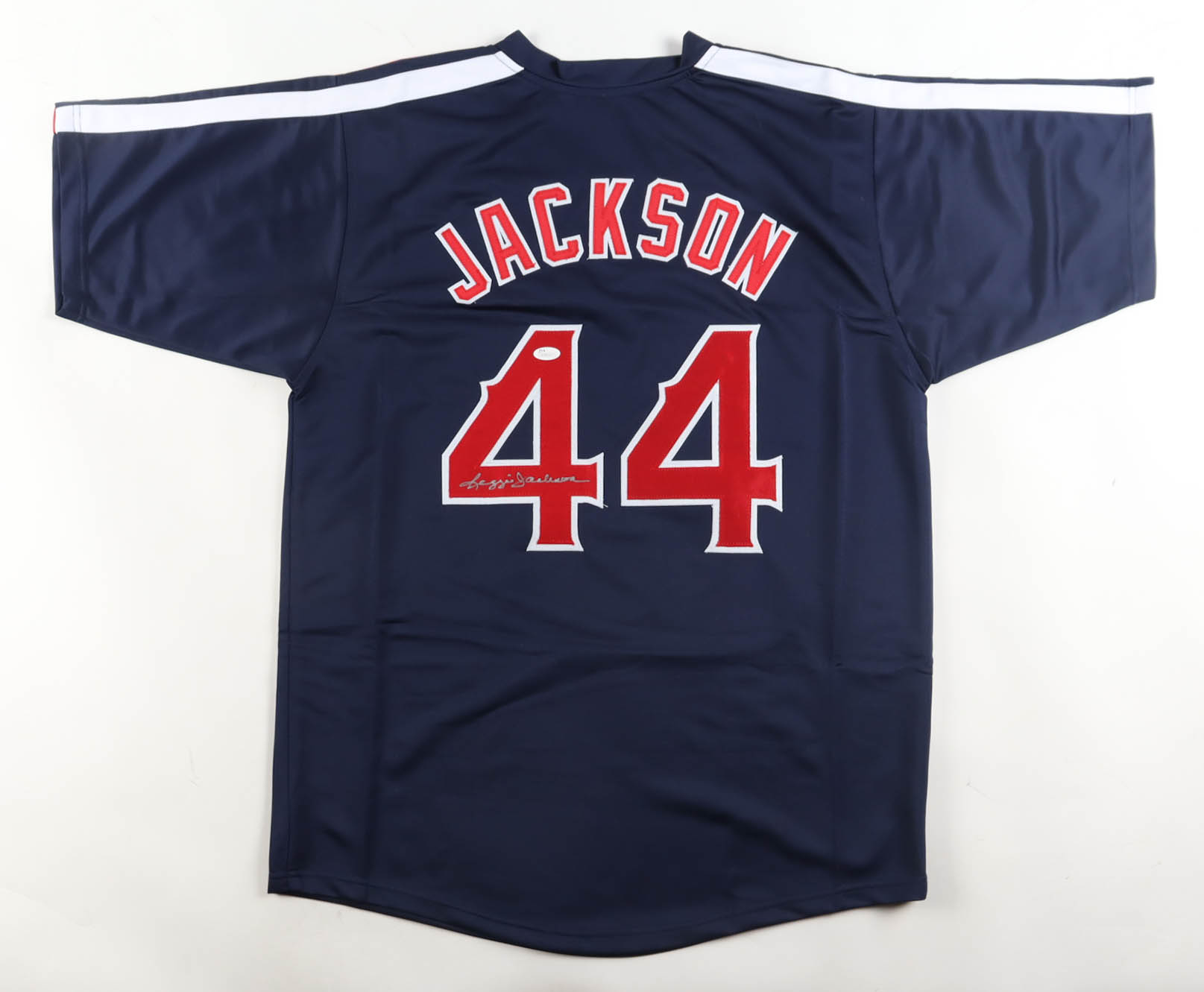 Reggie Jackson Signed Jersey (JSA) at PristineAuction.com Reggie Jackson Signed Jersey (JSA) at PristineAuction.com