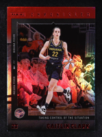 Caitlin Clark 2025 Panini Caitlin Clark Chronicled Red Holo #53 at PristineAuction.com