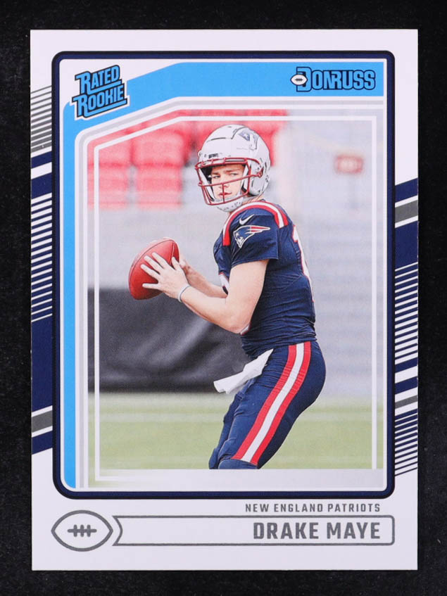 Drake Maye 2024 Donruss #379 RC at PristineAuction.com Drake Maye 2024 Donruss #379 RC at PristineAuction.com