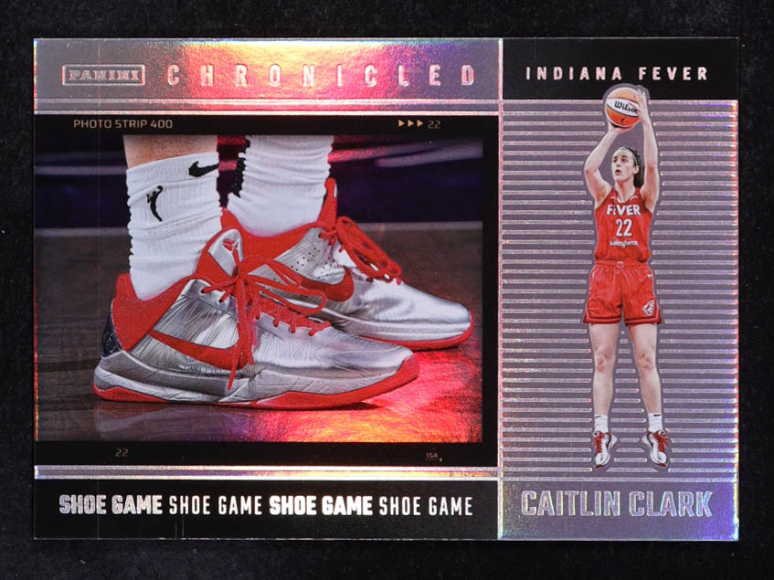 Caitlin Clark 2025 Panini Caitlin Clark Chronicled Holo #79 at PristineAuction.com Caitlin Clark 2025 Panini Caitlin Clark Chronicled Holo #79 at PristineAuction.com