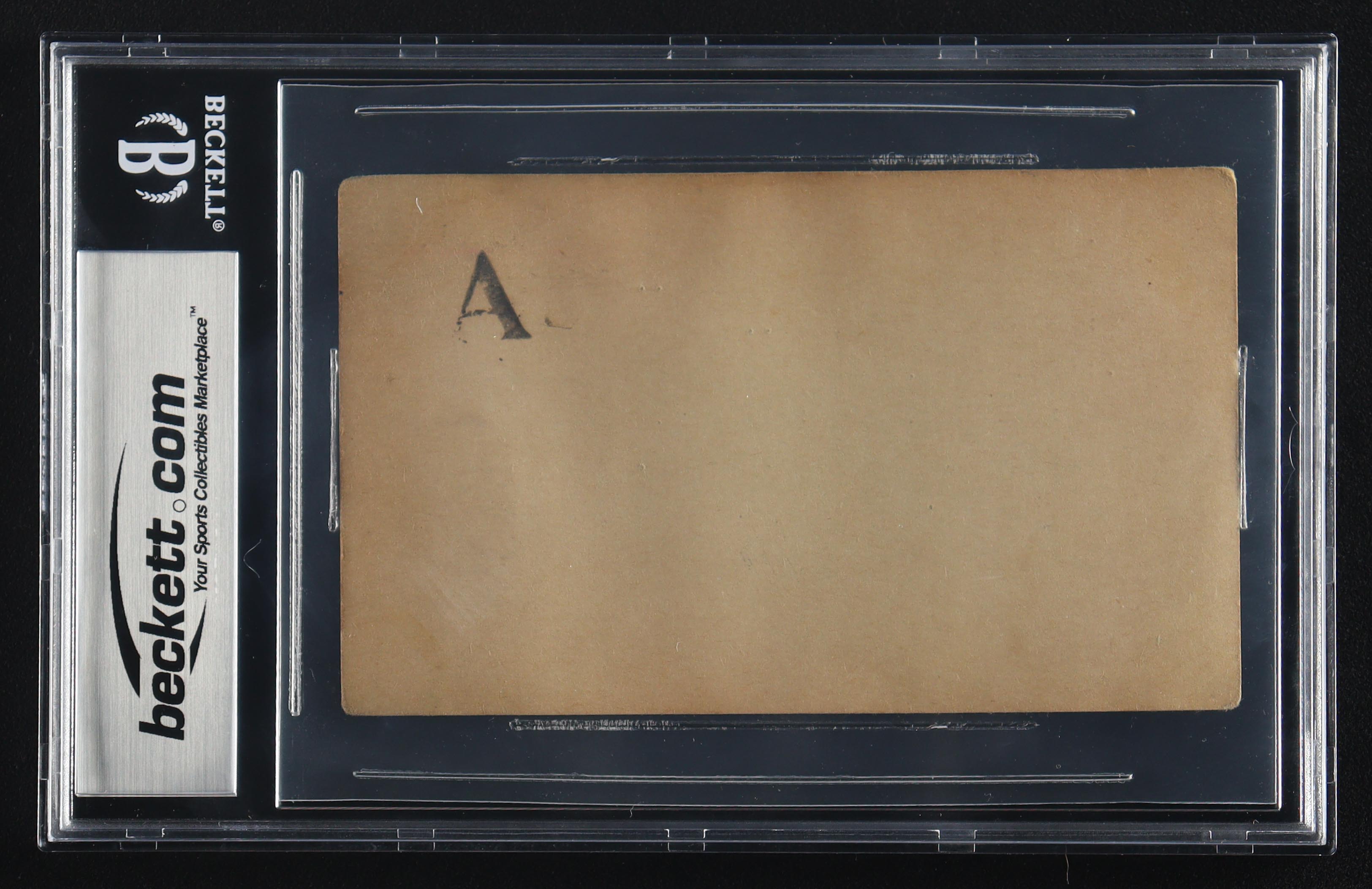 Jimmie Foxx Signed Vintage 3x5 Index Card (BGS) at PristineAuction.com Jimmie Foxx Signed Vintage 3x5 Index Card (BGS) at PristineAuction.com