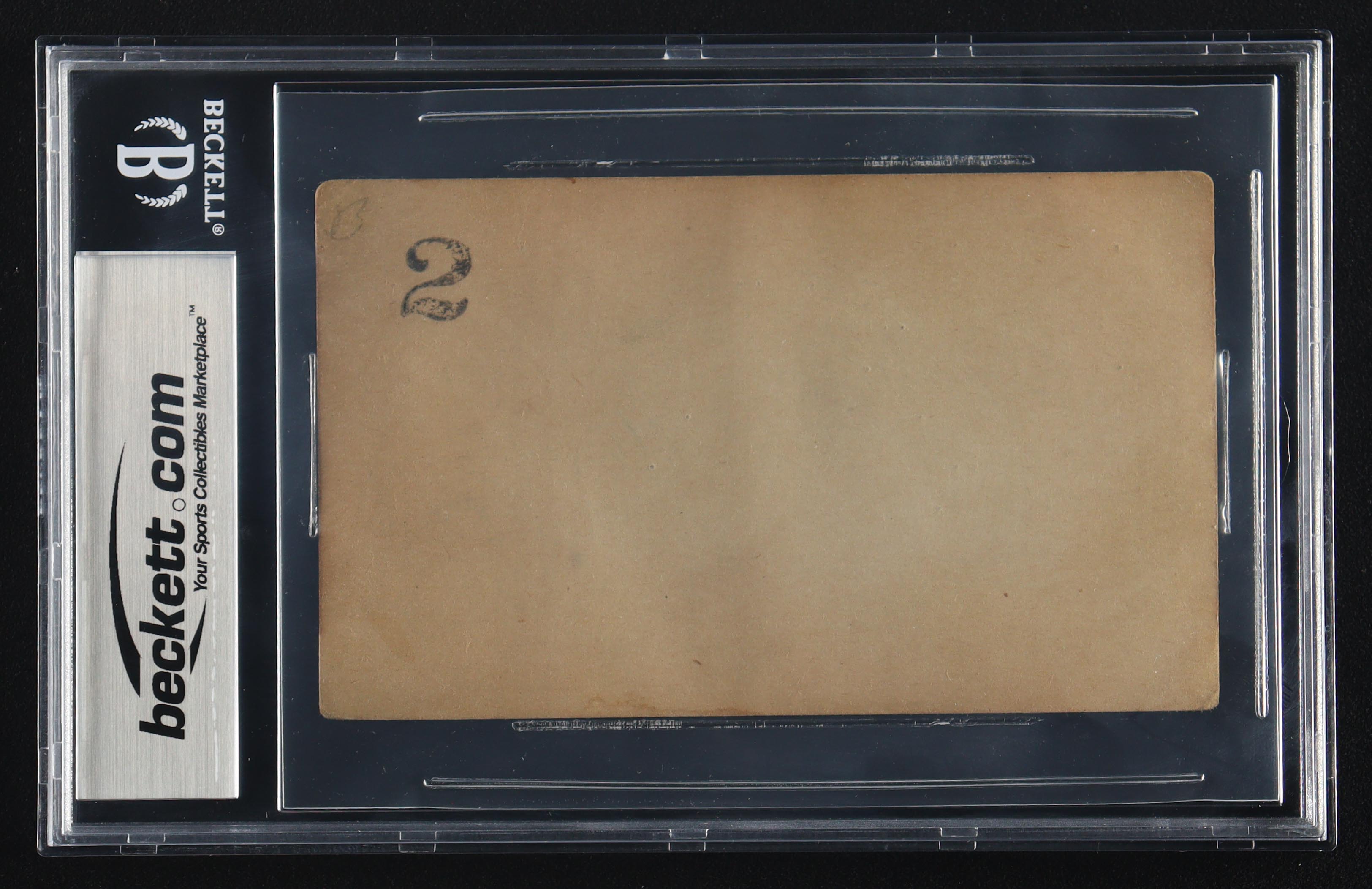 Mel Ott Signed Vintage 3x5 Index Card (BGS) at PristineAuction.com Mel Ott Signed Vintage 3x5 Index Card (BGS) at PristineAuction.com