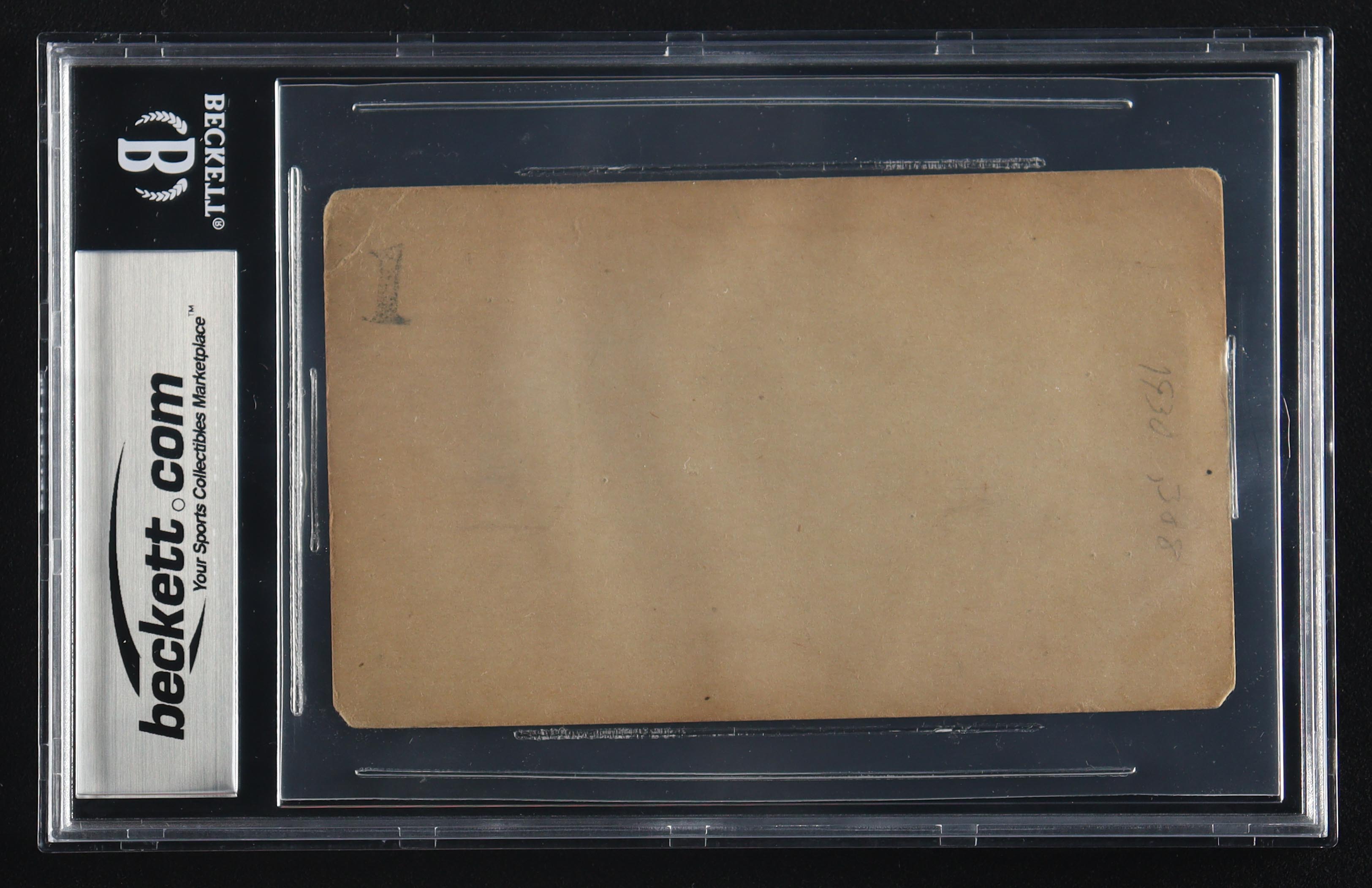 Rogers Hornsby Signed Vintage 3x5 Index Card (BGS) at PristineAuction.com Rogers Hornsby Signed Vintage 3x5 Index Card (BGS) at PristineAuction.com