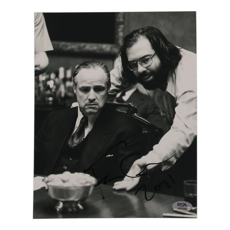 Francis Ford Coppola Signed "The Godfather" 8x10 Photo Inscribed "2021" (PSA) at PristineAuction.com Francis Ford Coppola Signed "The Godfather" 8x10 Photo Inscribed "2021" (PSA) at PristineAuction.com
