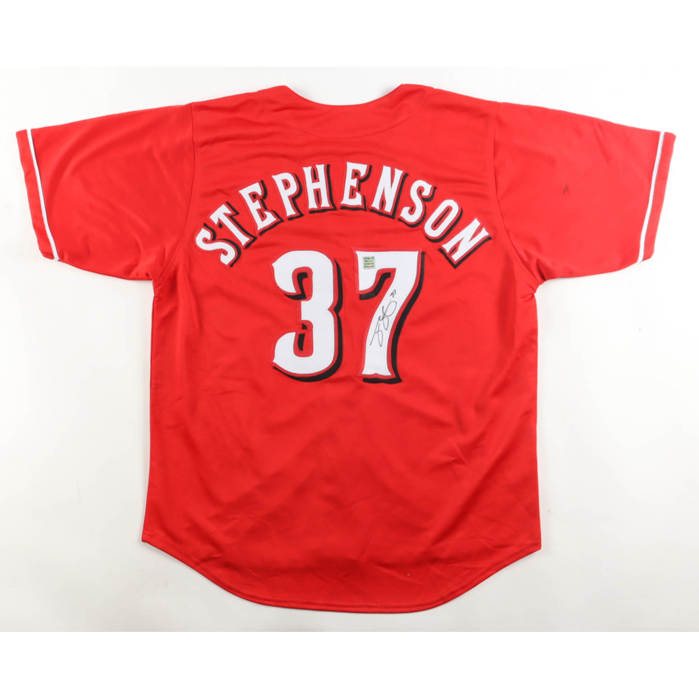 Tyler Stephenson Signed Jersey (Playball Ink) at PristineAuction.com