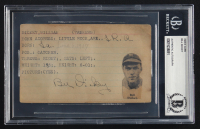 Bill Dickey Signed Vintage 3x5 Index Card (BGS) at PristineAuction.com