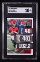 Tom Brady 2021 Panini Score Next Level Stats #1 (SGC 10) at PristineAuction.com