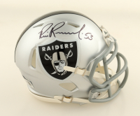 Bill Romanowski Signed Raiders Speed Mini Helmet (Beckett) at PristineAuction.com