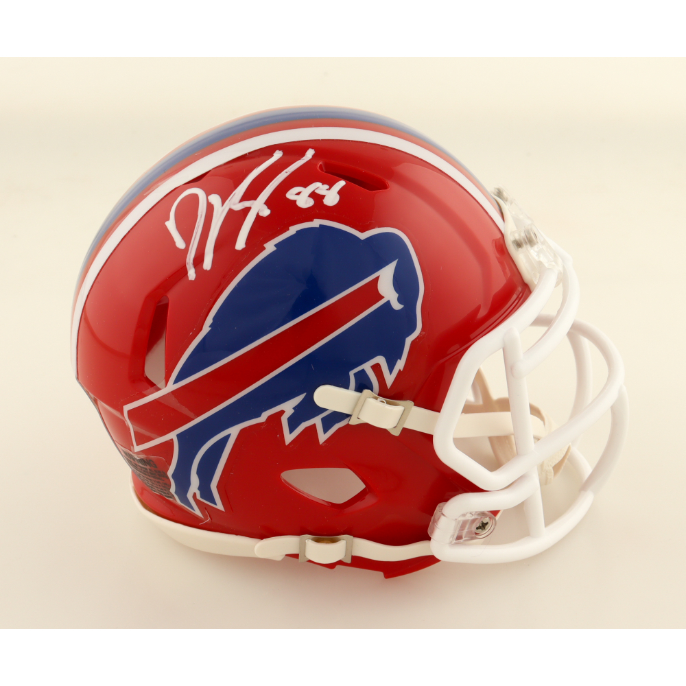 Dawson Knox Signed Bills Speed Mini Helmet (Beckett) at PristineAuction.com