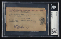Bill Terry Signed Vintage 3x5 Index Card (BGS) at PristineAuction.com