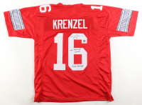 Craig Krenzel Signed Jersey Inscribed "2002 National Champs" & "Fiesta Bowl MVP" (Playball Ink) at PristineAuction.com