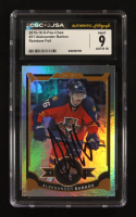 Aleksander Barkov Signed 2015-16 O-Pee-Chee Rainbow #31 (CGC 9) at PristineAuction.com