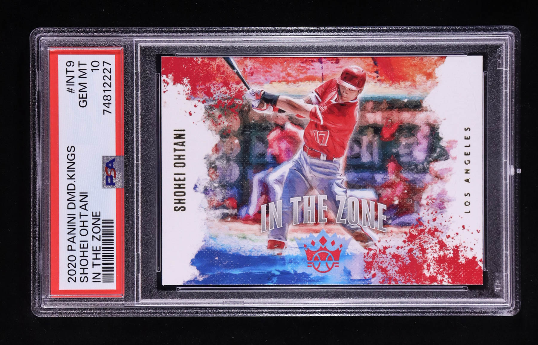 Shohei Ohtani 2020 Diamond Kings In The Zone #9 (PSA 10) at PristineAuction.com Shohei Ohtani 2020 Diamond Kings In The Zone #9 (PSA 10) at PristineAuction.com