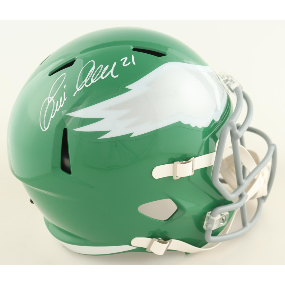 Eric Allen Signed Eagles Full-Size Throwback Speed Helmet (Beckett) at PristineAuction.com