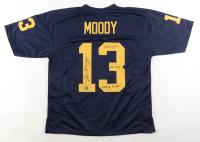 Jake Moody Signed Jersey Inscribed "Michigan All Time Leading Scorer" (Playball Ink) at PristineAuction.com