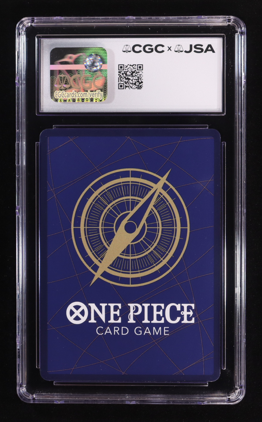 Mikaela Hoover Signed 2025 Tony Tony Chopper One Piece Starter Deck EX Gear 5 #ST21-008 (CGC/JSA 9.5) at PristineAuction.com Mikaela Hoover Signed 2025 Tony Tony Chopper One Piece Starter Deck EX Gear 5 #ST21-008 (CGC/JSA 9.5) at PristineAuction.com