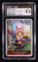 Mikaela Hoover Signed 2025 Tony Tony Chopper One Piece Starter Deck EX Gear 5 #ST21-008 (CGC/JSA 9.5) at PristineAuction.com