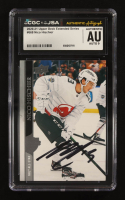 Nico Hischier Signed 2020-21 Upper Deck #668 (CGC Encapsulated) at PristineAuction.com