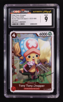 Mikaela Hoover Signed 2025 Tony Tony Chopper One Piece Starter Deck EX Gear 5 #ST21-008 (CGC/JSA 9) at PristineAuction.com