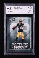 Aaron Rodgers 2018 Panini MJH Exclusive #17 (BCCG 10) at PristineAuction.com
