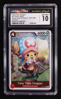 Mikaela Hoover Signed 2025 Tony Tony Chopper One Piece Starter Deck EX Gear 5 #ST21-008 (CGC/JSA 10) at PristineAuction.com