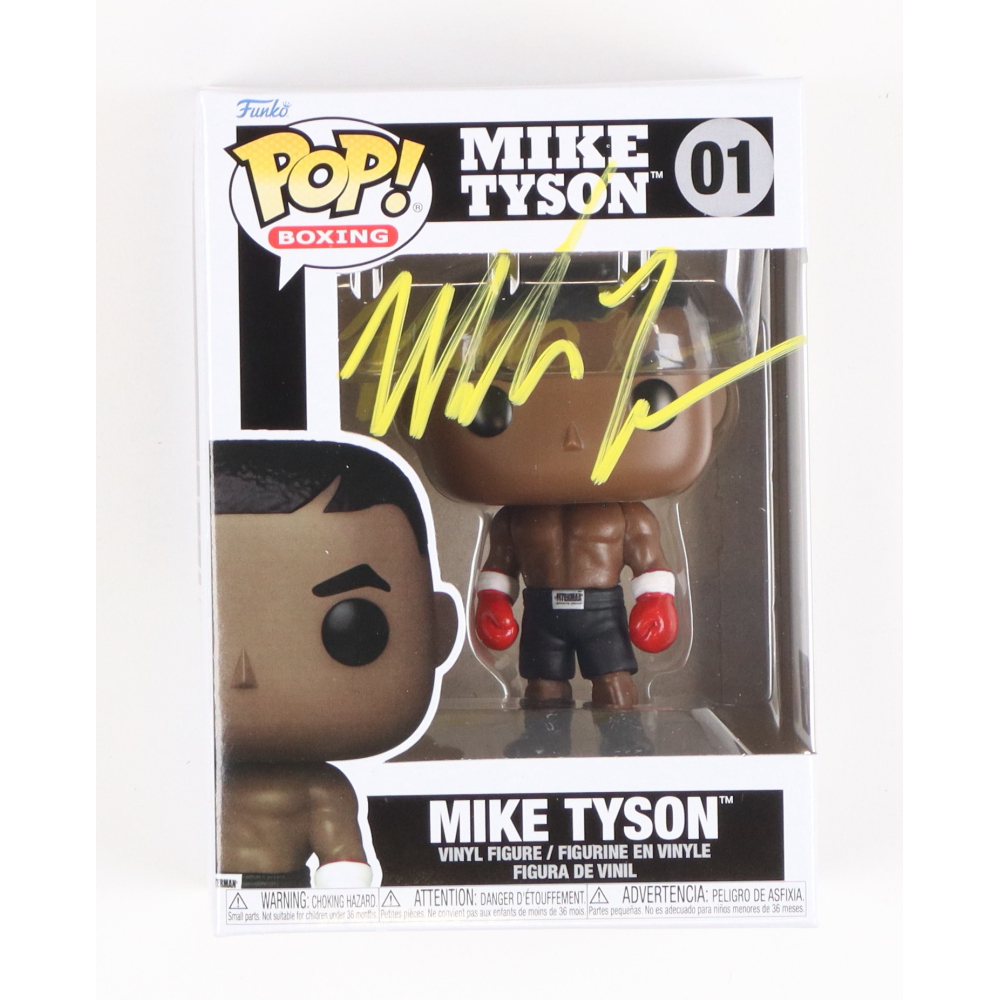 Mike Tyson Signed Boxing #01 Funko Pop! Vinyl Figure With Display Case (JSA & Tyson) at PristineAuction.com