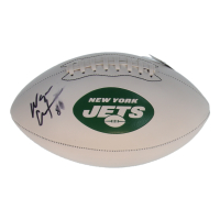 Wayne Chrebet Signed Jets Logo Football (Fanatics) at PristineAuction.com