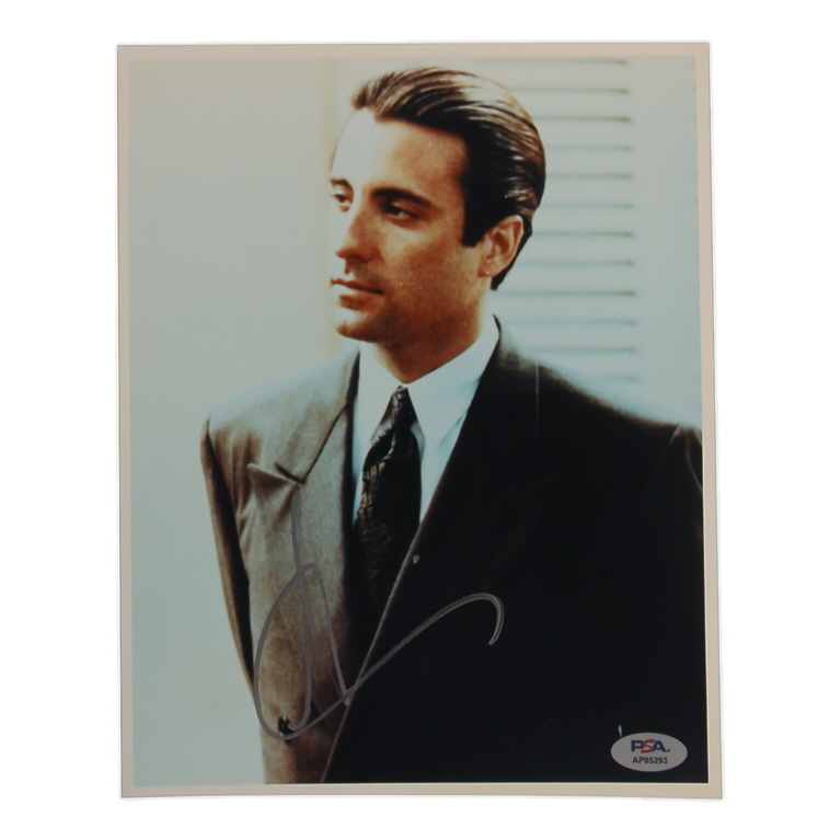 Andy Garcia Signed "The Godfather Part III" 8x10 Photo (PSA) at PristineAuction.com Andy Garcia Signed "The Godfather Part III" 8x10 Photo (PSA) at PristineAuction.com