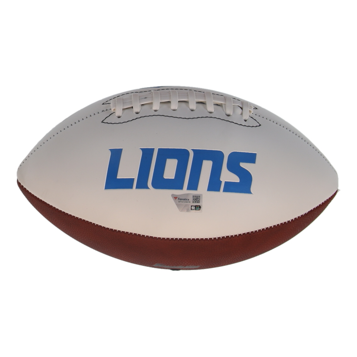 David Montgomery & Jahmyr Gibbs Signed Lions Logo Football (Fanatics) at PristineAuction.com David Montgomery & Jahmyr Gibbs Signed Lions Logo Football (Fanatics) at PristineAuction.com