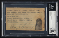 Harry Heilmann Signed Vintage 3x5 Index Card (BGS) at PristineAuction.com