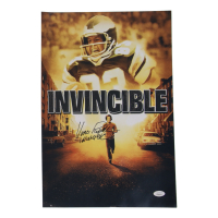 Vince Papale Signed "Invincible" 12x18 Photo Inscribed "Invincible" (JSA) at PristineAuction.com