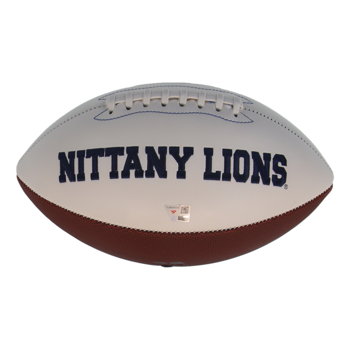 Nick Singleton Signed Penn State Nittany Lions Logo Football (Fanatics) at PristineAuction.com Nick Singleton Signed Penn State Nittany Lions Logo Football (Fanatics) at PristineAuction.com