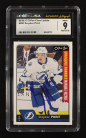 Brayden Point Signed 2016-17 O-Pee-Chee #682 RC (CGC 9) at PristineAuction.com