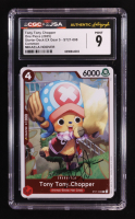Mikaela Hoover Signed 2025 Tony Tony Chopper One Piece Starter Deck EX Gear 5 #ST21-008 (CGC/JSA 9) at PristineAuction.com
