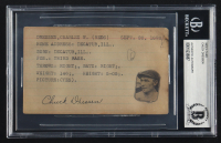 Chuck Dressen Signed Vintage 3x5 Index Card (BGS) at PristineAuction.com