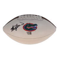 Steve Spurrier Signed Florida Gators Logo Football (Fanatics) at PristineAuction.com