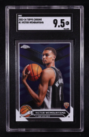 Victor Wembanyama 2023-24 Topps Chrome #1 RC (SGC 9.5) at PristineAuction.com