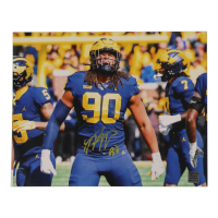 Mike Morris Signed Michigan Wolverines 11x14 Photo (Playball Ink) at PristineAuction.com