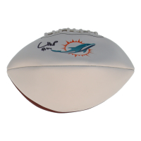 Chop Robinson Signed Dolphins Logo Football (Fanatics) at PristineAuction.com
