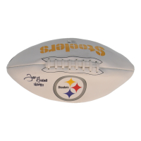 Joe Greene Signed Steelers Logo Football Inscribed "HOF 87" (Watt) at PristineAuction.com