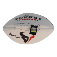 Nico Collins Signed Texans Logo Football (Fanatics) at PristineAuction.com