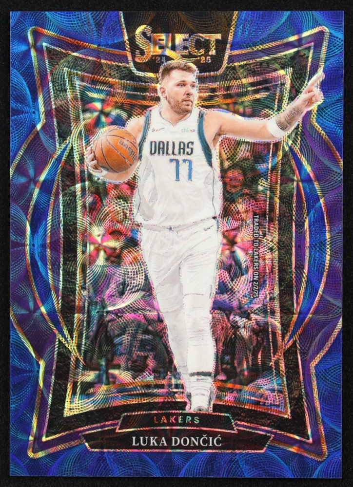 Luka Doncic 2024-25 Select Blue Scope Prizms #56 #109/249