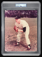 Mickey Mantle Signed Yankees 8x10 Photo Inscribed "Thanks For Helping The Church" (PSA) at PristineAuction.com