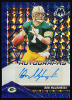 Don Majkowski 2025 Panini Mosaic Autographs Mosaic Blue #35 #25/99 at PristineAuction.com