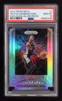 Victor Wembanyama 2024-25 Panini Prizm Explosion Silver #7 (PSA 10) at PristineAuction.com